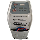 Станция автоматическая для заправки автомобильных кондиционеров с принтером KraftWell (КНР) арт. KRW134A PlusPR