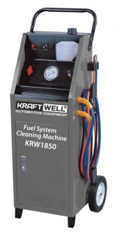 Установка для промывки топливной системы, электрическая KraftWell (КНР) арт. KRW1850